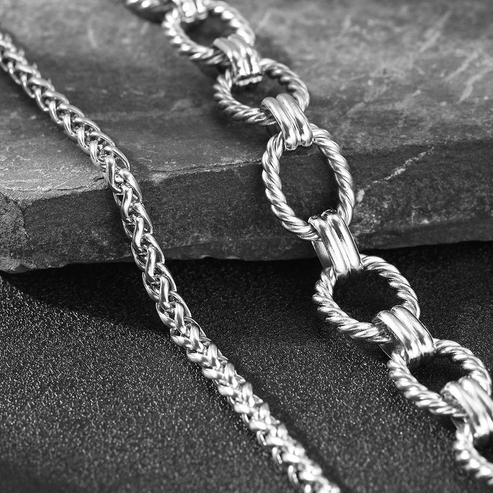 Vintage Vintage Silver Set Minimalist Bracelet Size ONE SIZE - 4 Thumbnail
