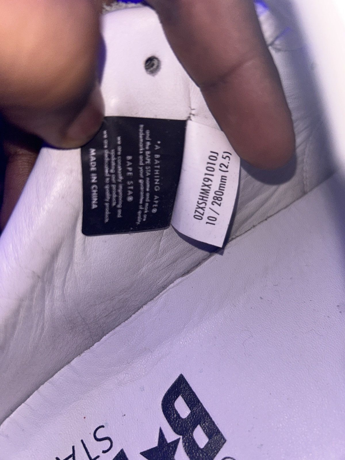 Bape SK8 STA Size US 10 / EU 43 - 7 Thumbnail