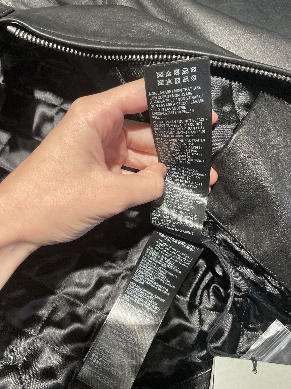 Balenciaga Racer leather jacket Size XS / US 0-2 / IT 36-38 - 10 Thumbnail