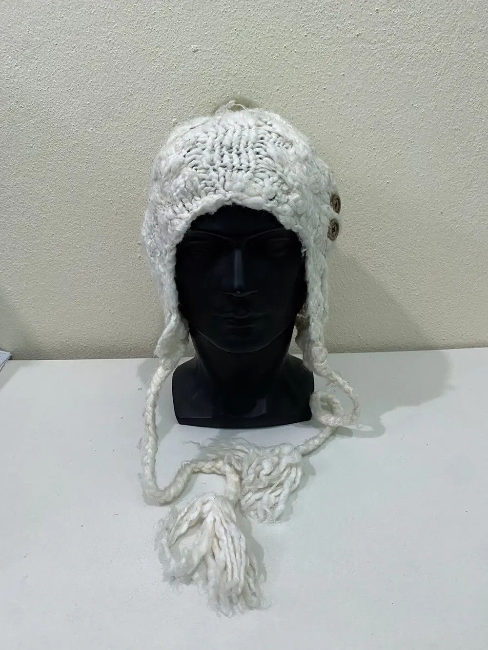 Kapital × Vintage Japanese Brand Knit Beanie Hat Size ONE SIZE - 3 Thumbnail