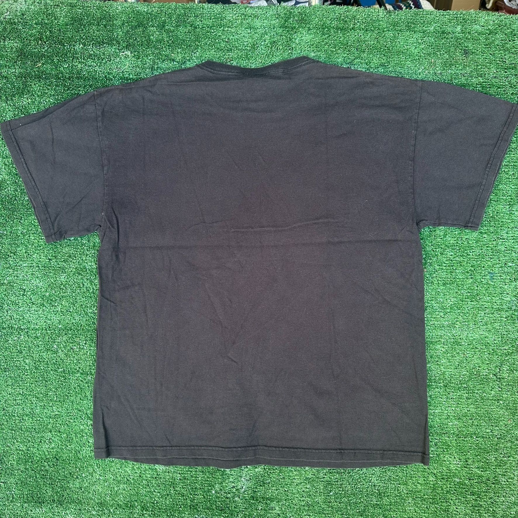 Zion Rootswear Vintage Y2K Zion Rootswear Johnny Cash Rebel T-Shirt Black L Size US L / EU 52-54 / 3 - 4 Thumbnail
