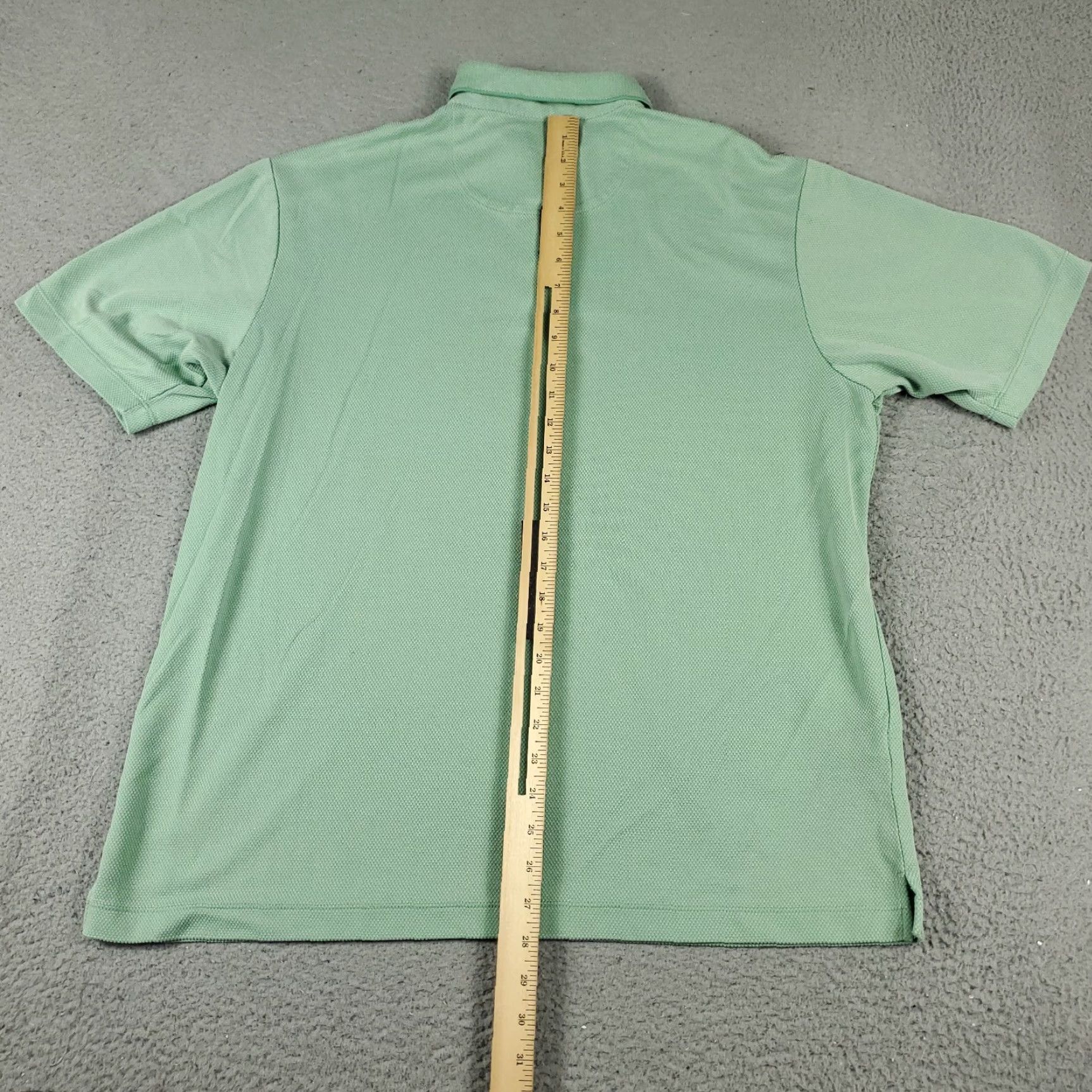 Tommy Bahama Tommy Bahama Polo Shirt Mens Large Gray Casual Short Sleeve - Regular Fit, Cotton Blend, Button-Front, Classic Preppy Polo Shirt for Men Size US L / EU 52-54 / 3 - 3 Thumbnail