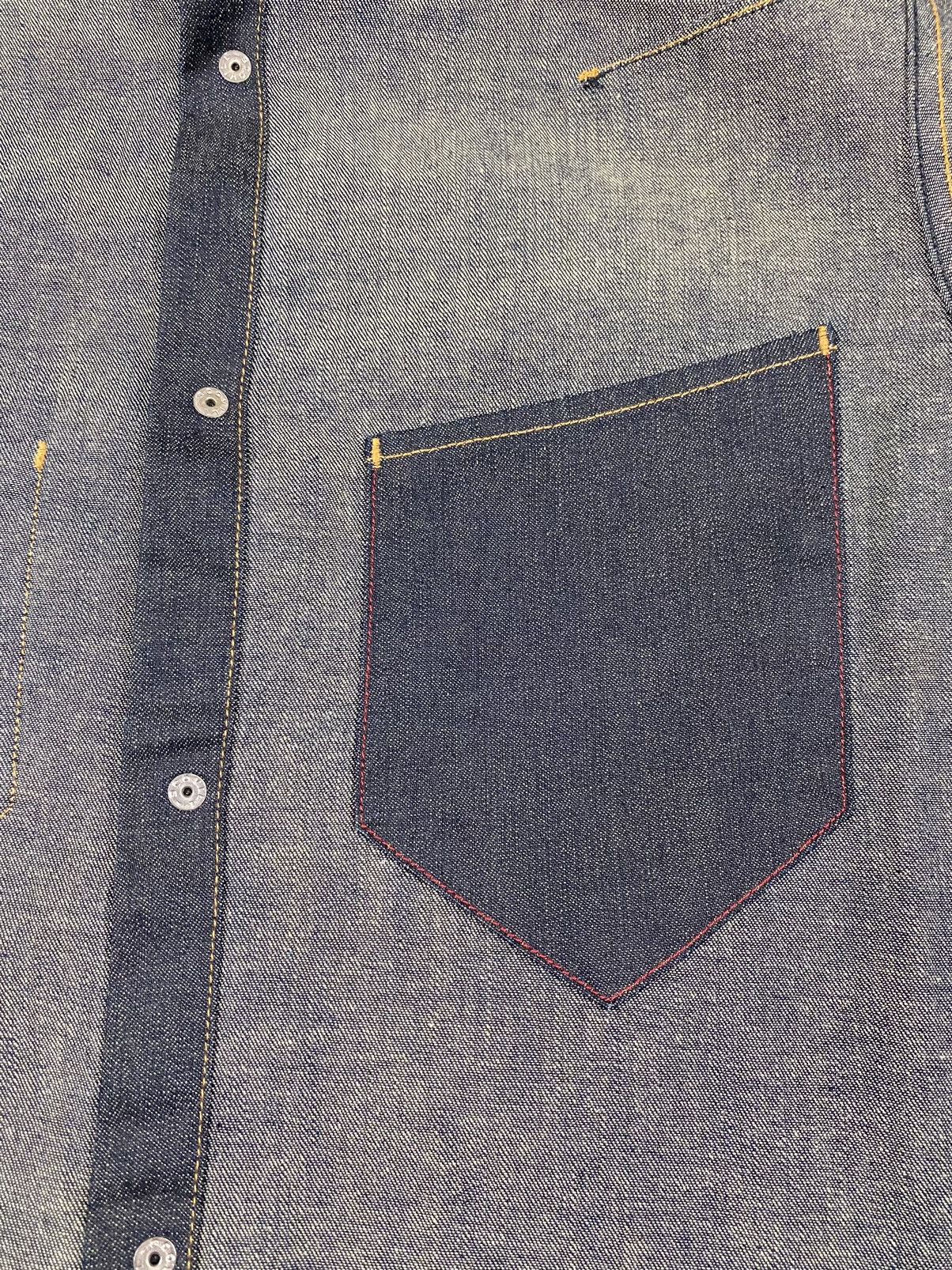 Edwin × Vintage Vintage E Function Edwin Denim Shirt Size US M / EU 48-50 / 2 - 8 Thumbnail