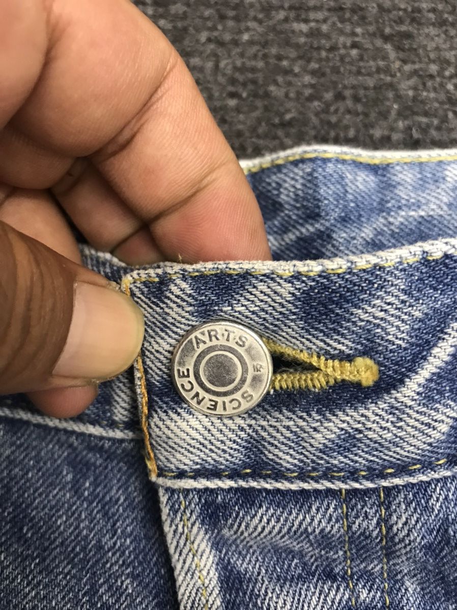 Designer × Japanese Brand ART&SCIENCE Slim Selvedge Jeans Size US 32 / EU 48 - 5 Thumbnail