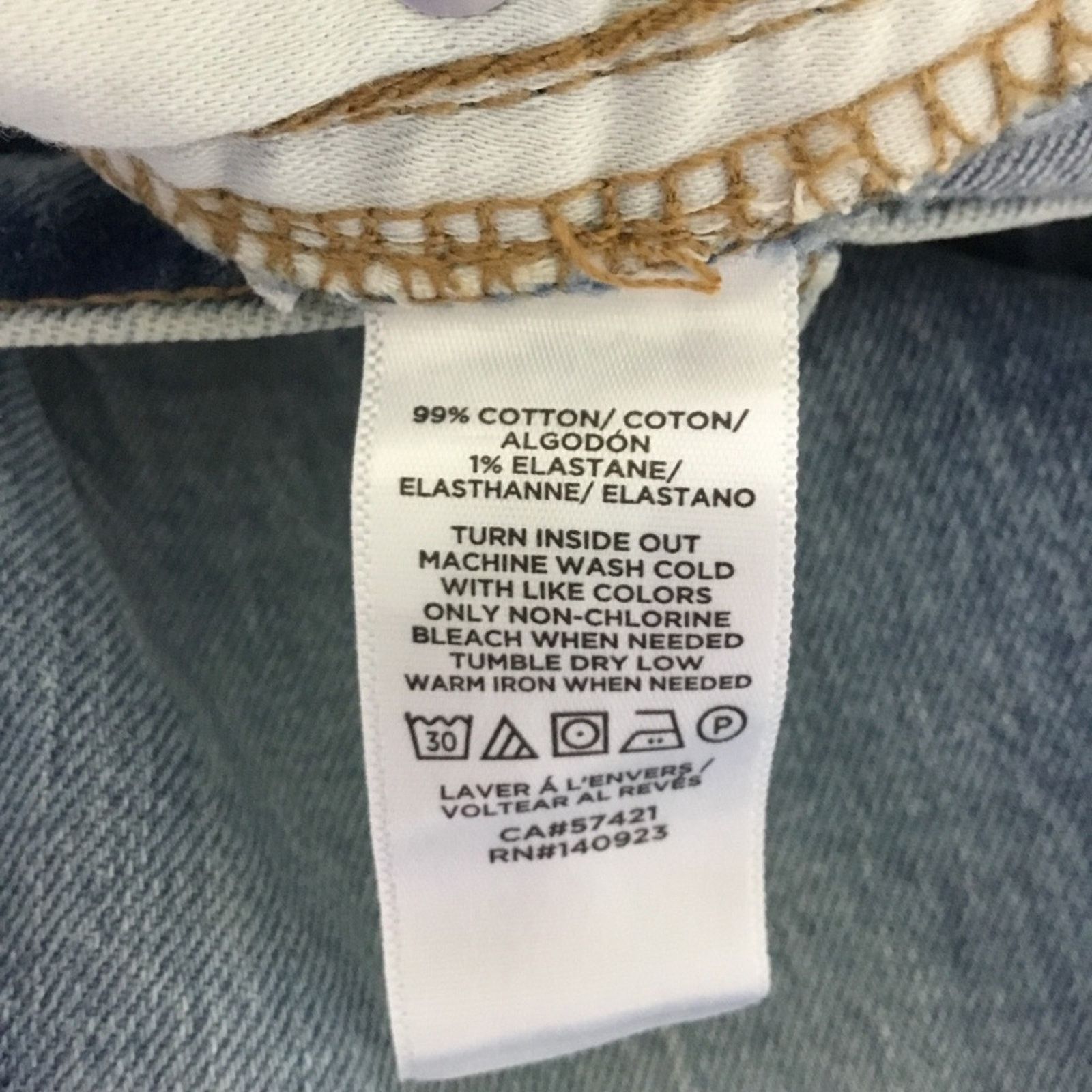 Loft Loft Blue High Waist Straight Crop Jeans Size 30" / US 8 / IT 44 - 13 Thumbnail