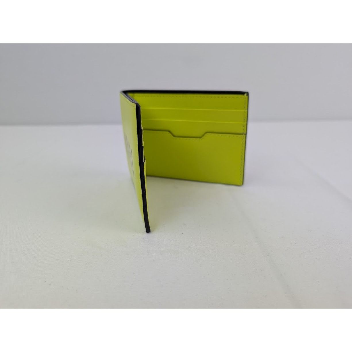Amiri o1rshd1 Q:3 / Size: OS / Nappa Amiri Bifold Wallet in Yellow Size ONE SIZE - 7 Thumbnail