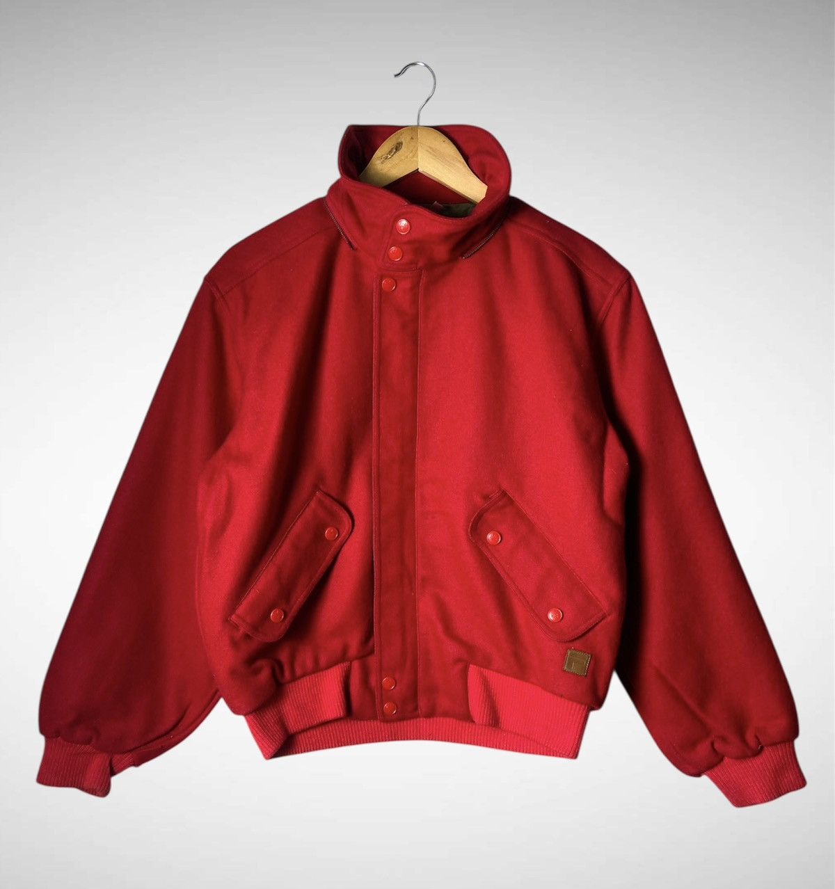 Fila Vintage Fila Maglificio Wool Bomber Jacket Size US L / EU 52-54 / 3 - 1 Thumbnail