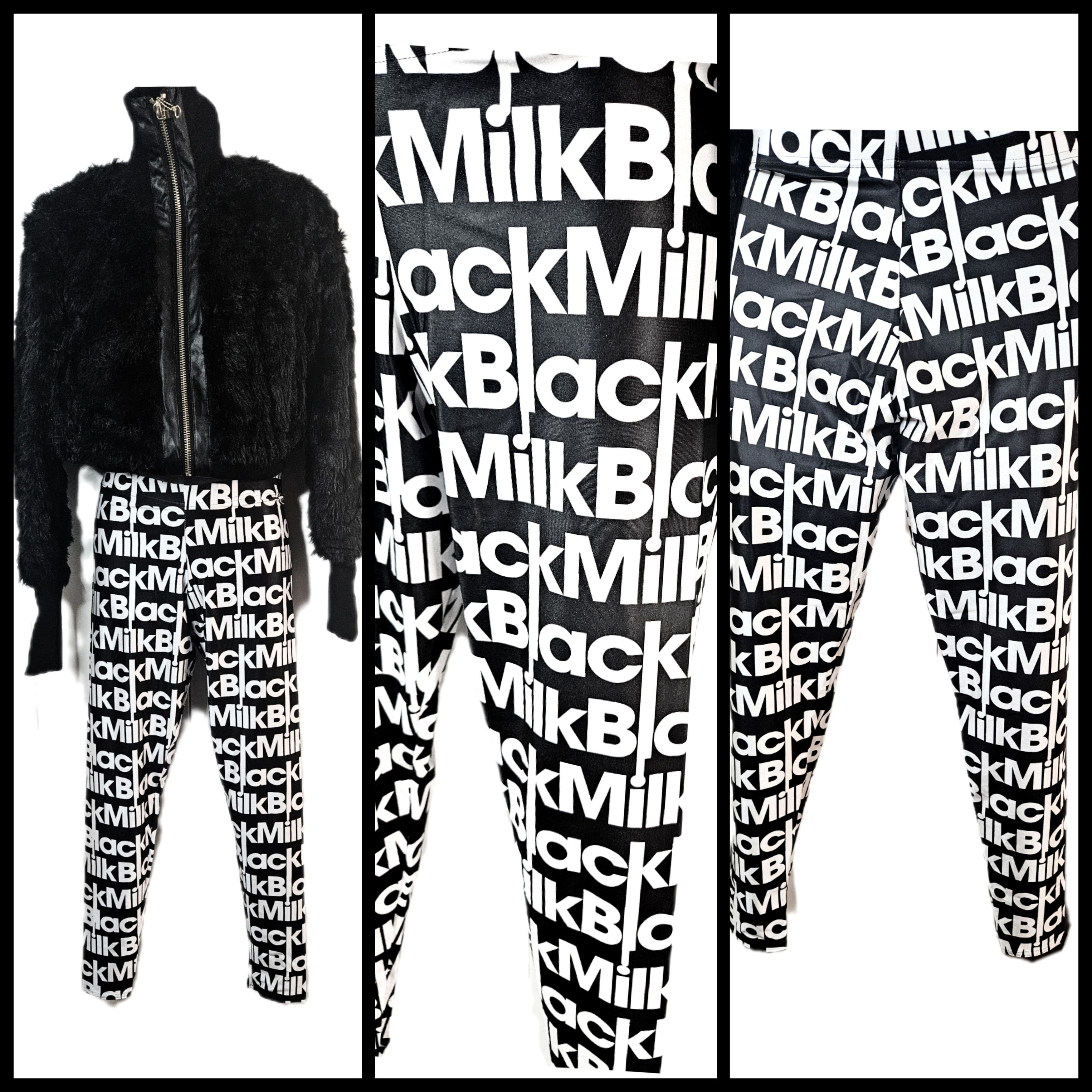 BlackMilk Black Milk Logo Motif Leggings Women’s US 6 New Size 28" / US 6 / IT 42 - 1 Thumbnail