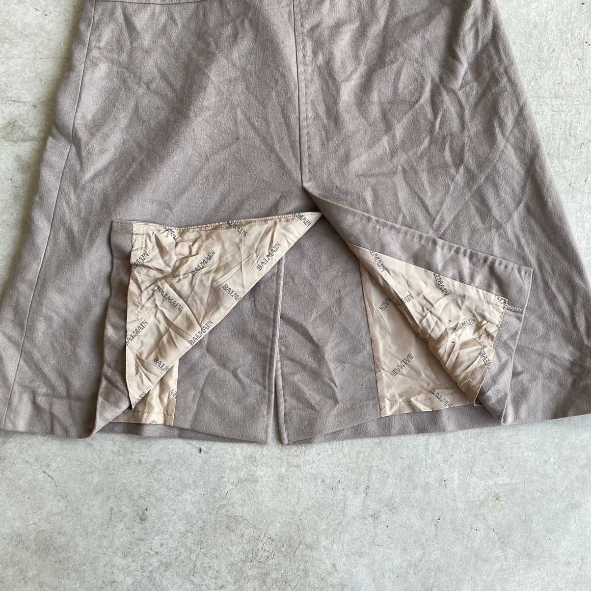 Balmain × Designer Balmain Paris Cashmere Trench Coat Size US M / EU 48-50 / 2 - 20 Thumbnail