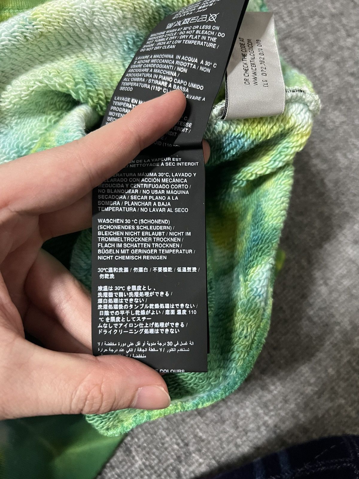Palm Angels 「retail💲1190」Brand new palm angels x smiley burning hoodie Size US L / EU 52-54 / 3 - 14 Thumbnail