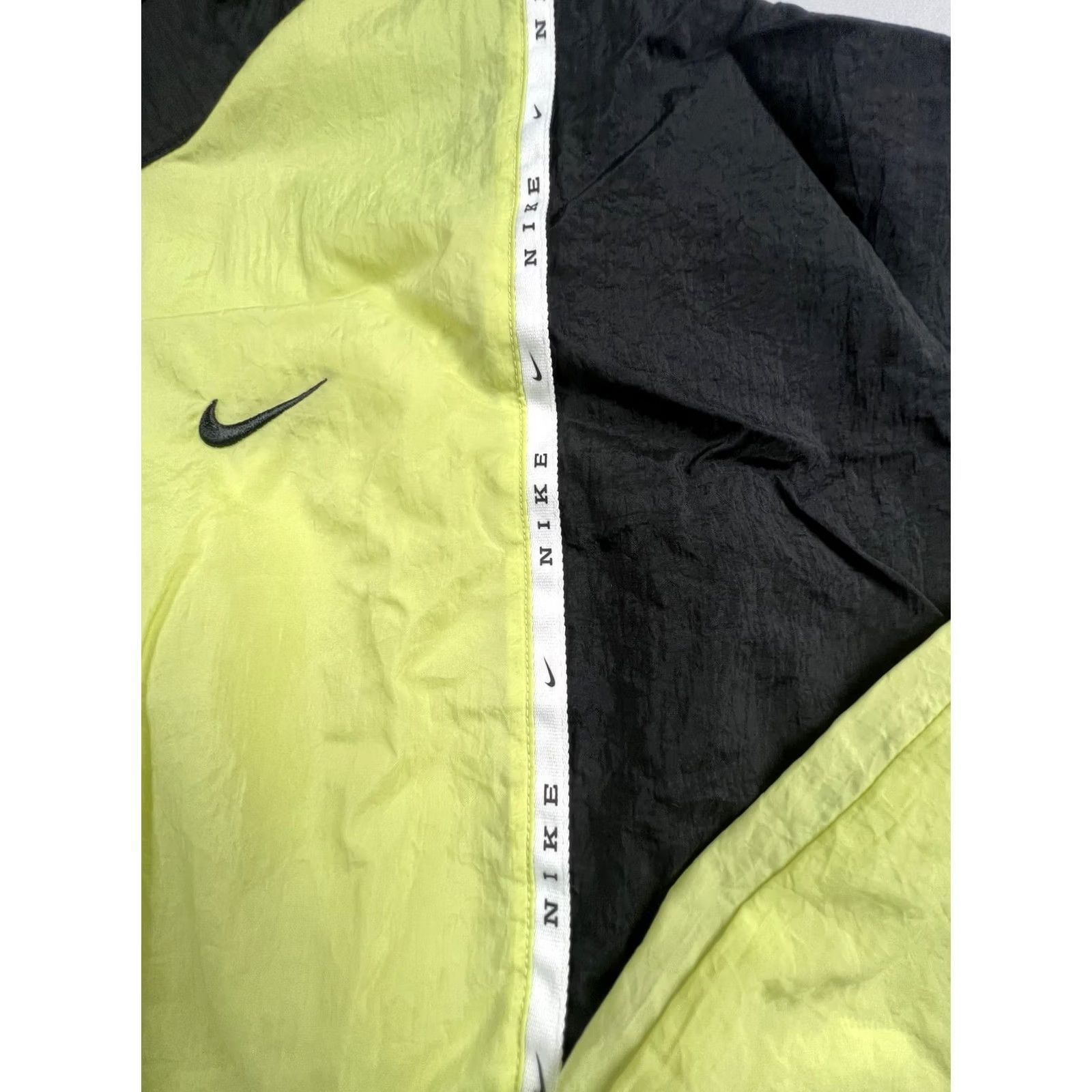 Nike Nike Jacket Mens M Yellow Black Full Zip Windbreaker Colorblock Athletic Size US M / EU 48-50 / 2 - 4 Thumbnail