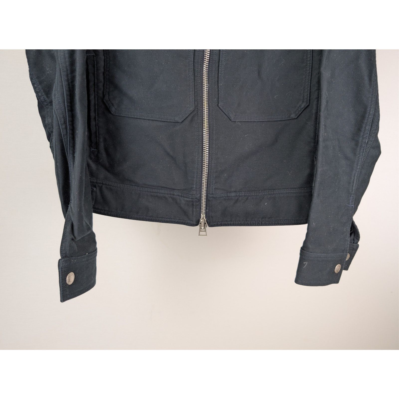 Tom Ford o1rshd1 CC20 Zip-up Jacket in Navy Blue Size US M / EU 48-50 / 2 - 4 Thumbnail