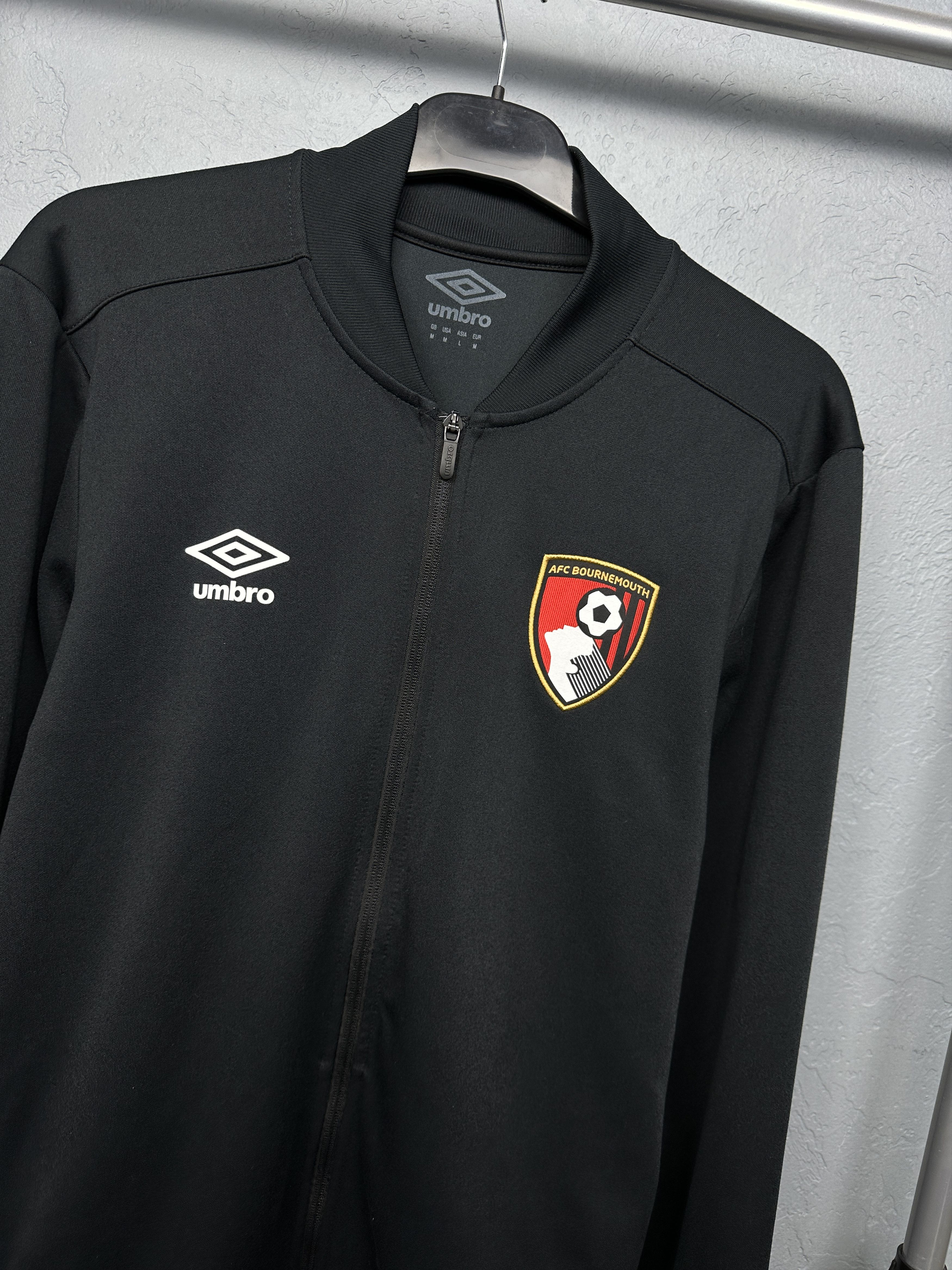 Umbro Umbro Bournemouth Mens Track Top Bomber Jacket Size US M / EU 48-50 / 2 - 2 Thumbnail