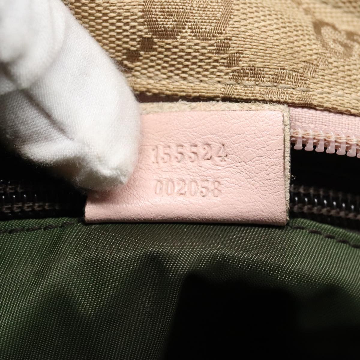 Gucci GUCCI GG Canvas Tote Bag Beige Size ONE SIZE - 21 Thumbnail