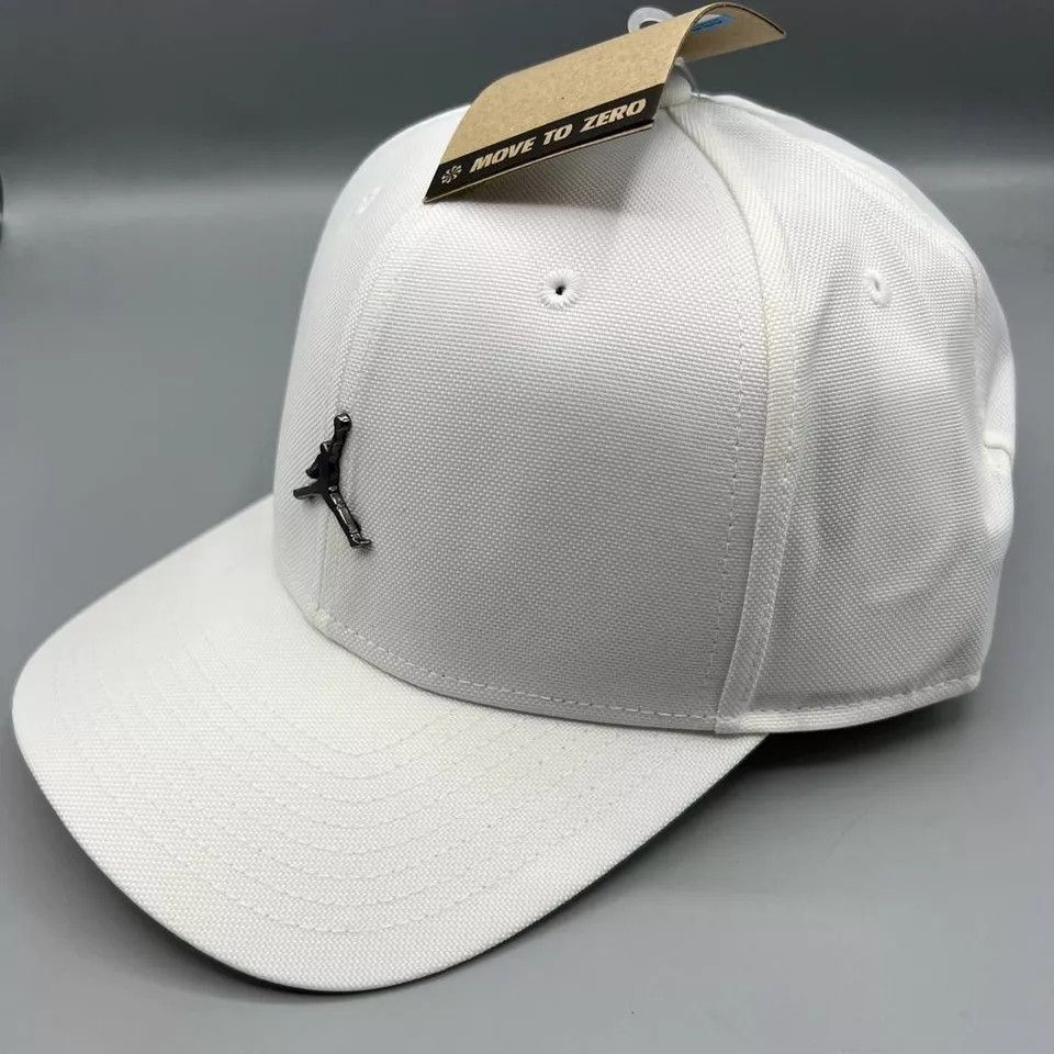 Jordan Brand Air Jordan Hat Men M-L Metal Logo Jumpman Strap Back Cap New Size ONE SIZE - 2 Thumbnail