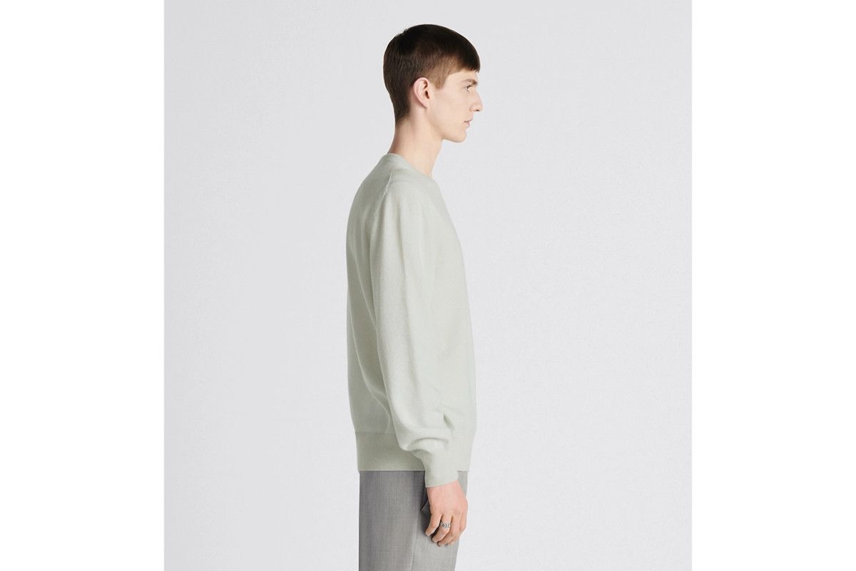 Dior o1bcso1str1124 Sweater with CD Interlaced Signature in Green Size US L / EU 52-54 / 3 - 5 Thumbnail