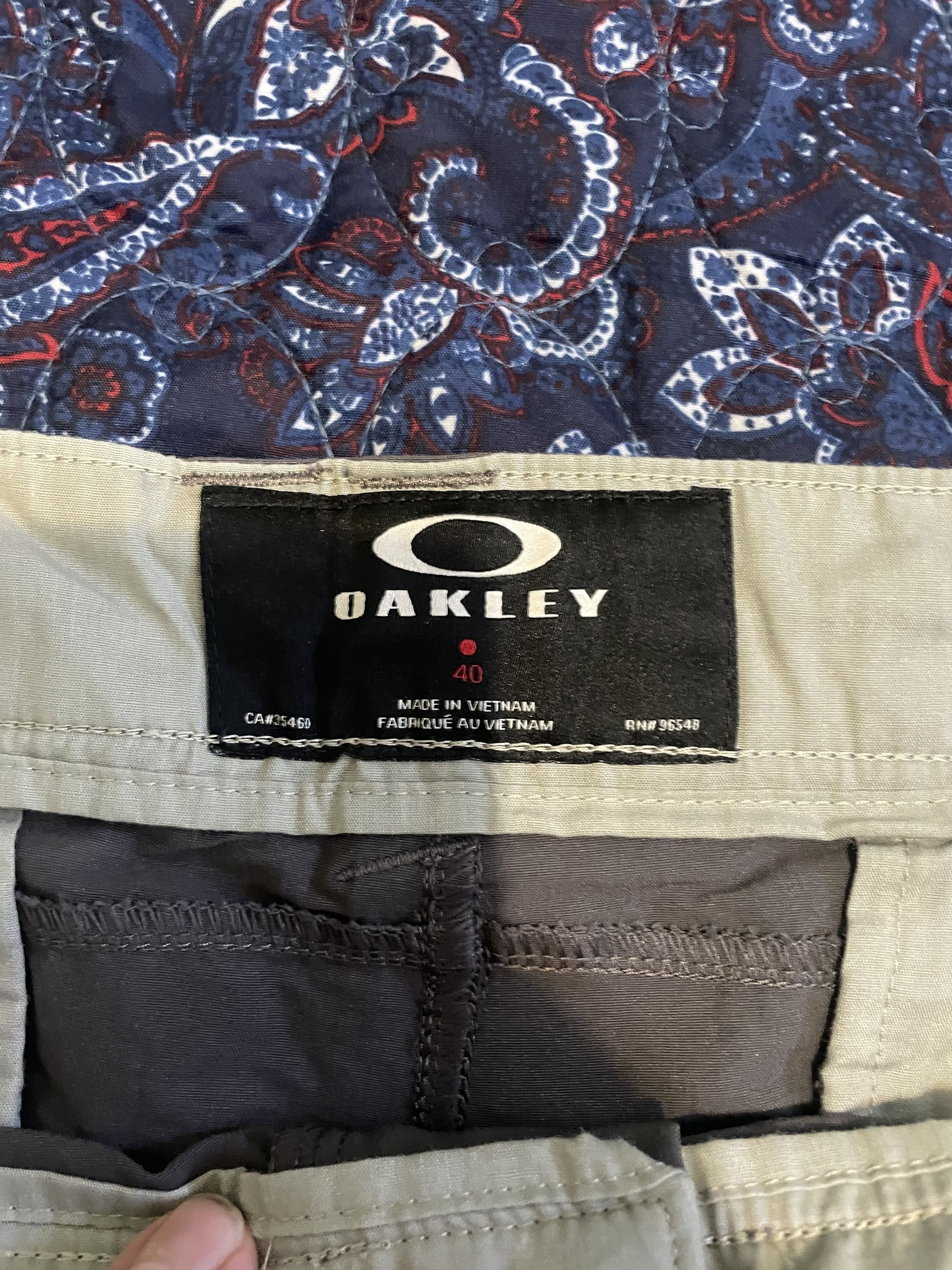 Oakley Oakley Gray Shorts Size US 40 / EU 56 - 2 Thumbnail