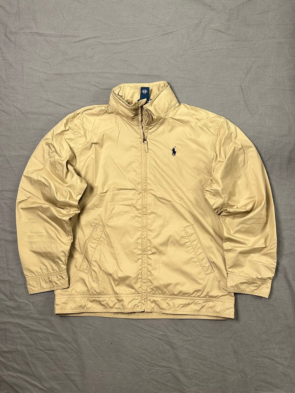 Pre-owned Polo Ralph Lauren X Vintage Polo Ralph Laurent Jacket Y2k In Gold