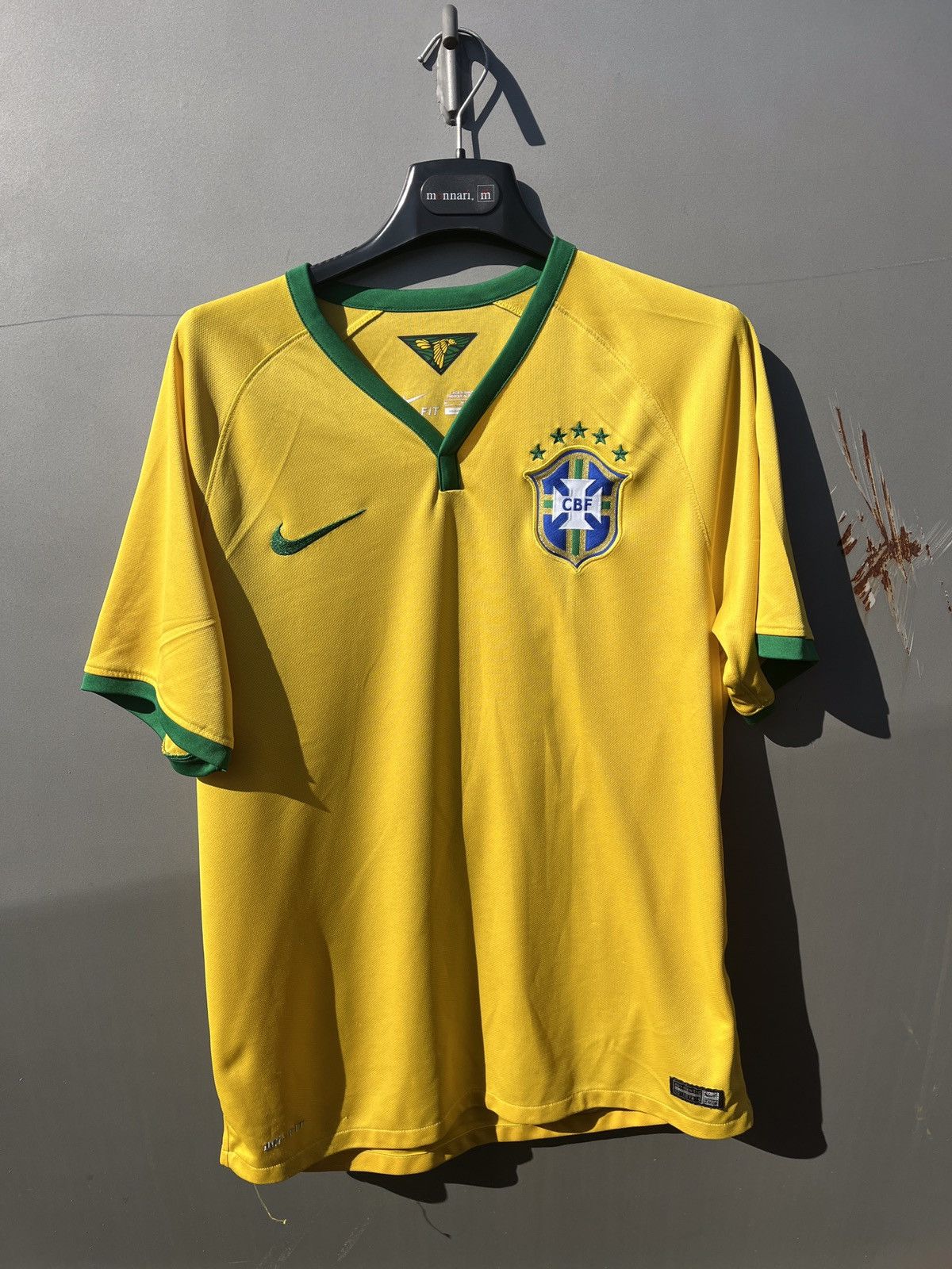 NIKE NEYMAR JR BRAZIL HOME JERSEY FIFA WORLD CUP 2014 –