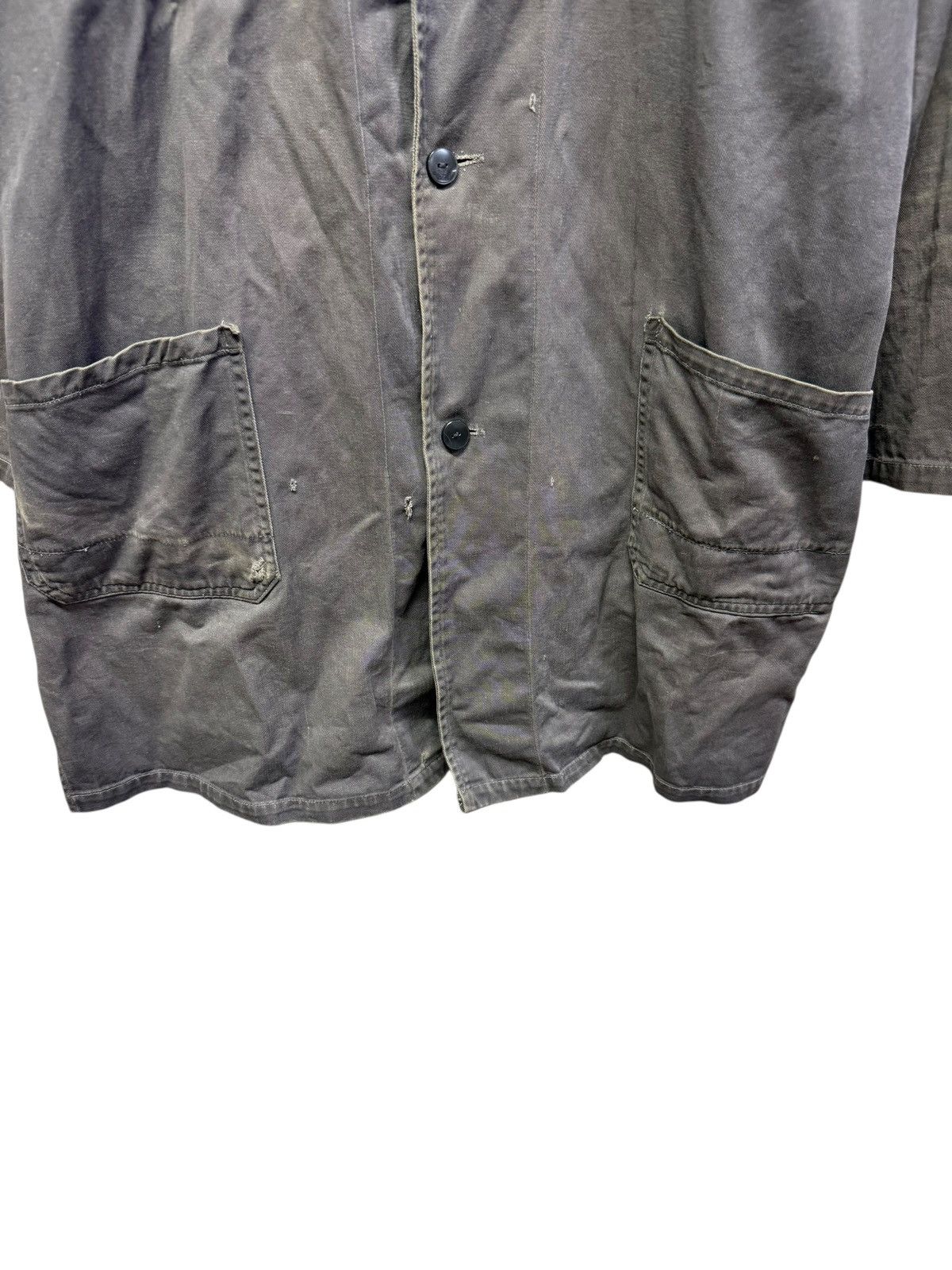 Vintage 🔥vintage french workwear distressed Size US L / EU 52-54 / 3 - 3 Thumbnail
