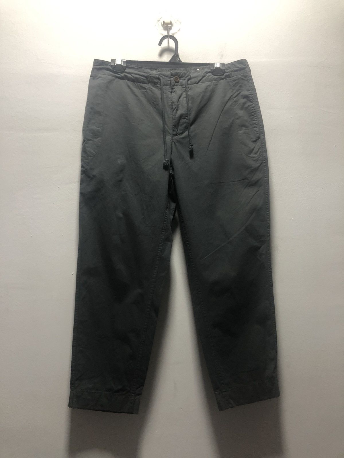 MARGARET HOWELL Pants Half Quarter Button Japan