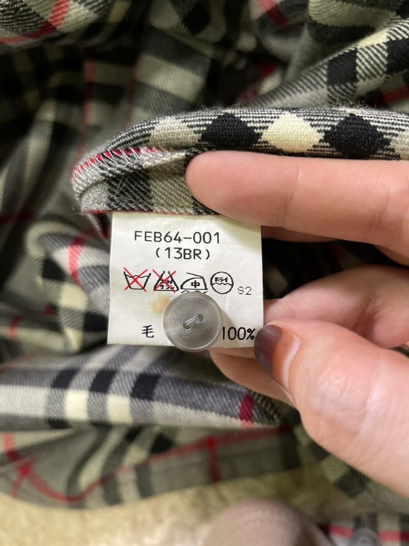 Burberry Vintage Burberrys Flannel Nova Check Shirt Size US L / EU 52-54 / 3 - 4 Thumbnail