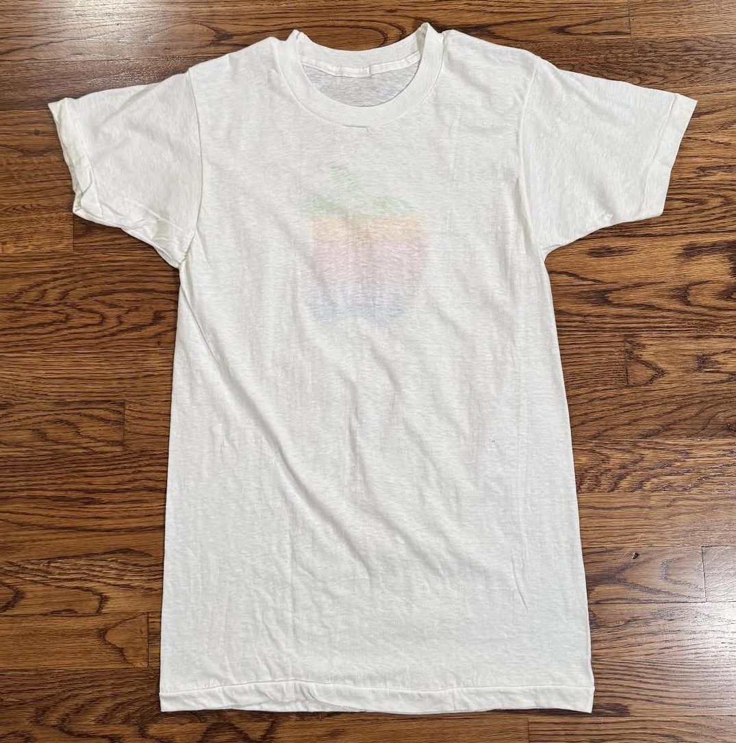 Vintage Vintage Apple Logo T Shirt (Size M) Size US M / EU 48-50 / 2 - 2 Thumbnail