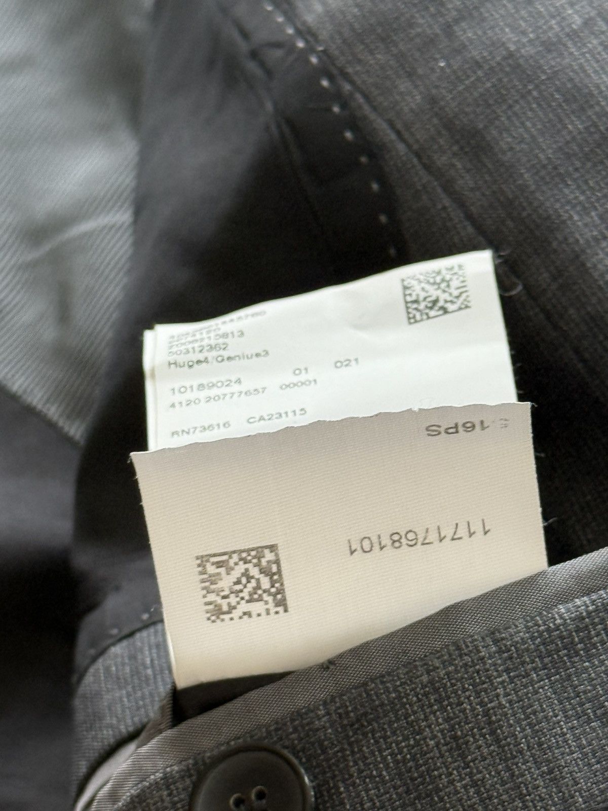 Hugo Boss Hugo Boss x Guabello Super 120 wool blazer jacket Size US L / EU 52-54 / 3 - 9 Thumbnail
