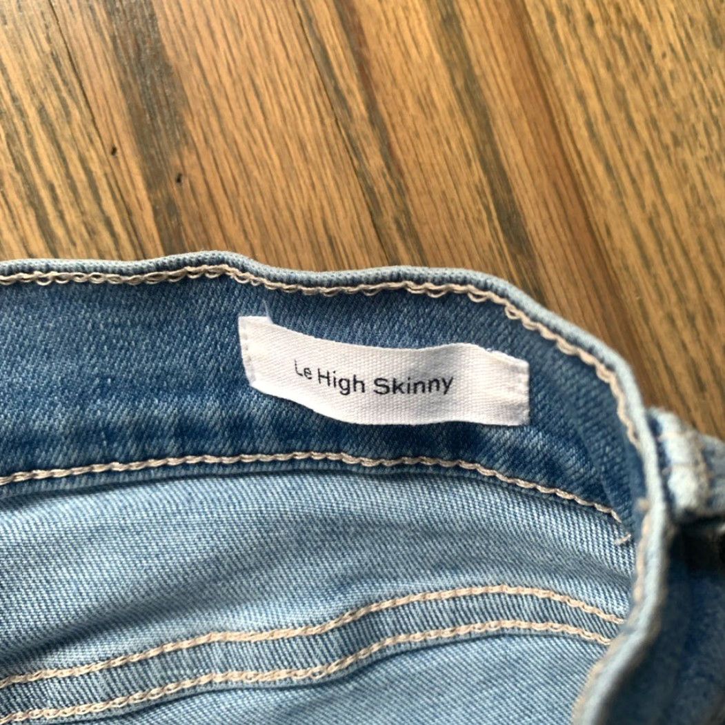 Frame FRAME Denim Frame Le High Skinny 27 Jeans Women Blue Ankle Regular Size 27 Size 27" / US 4 / IT 40 - 4 Thumbnail