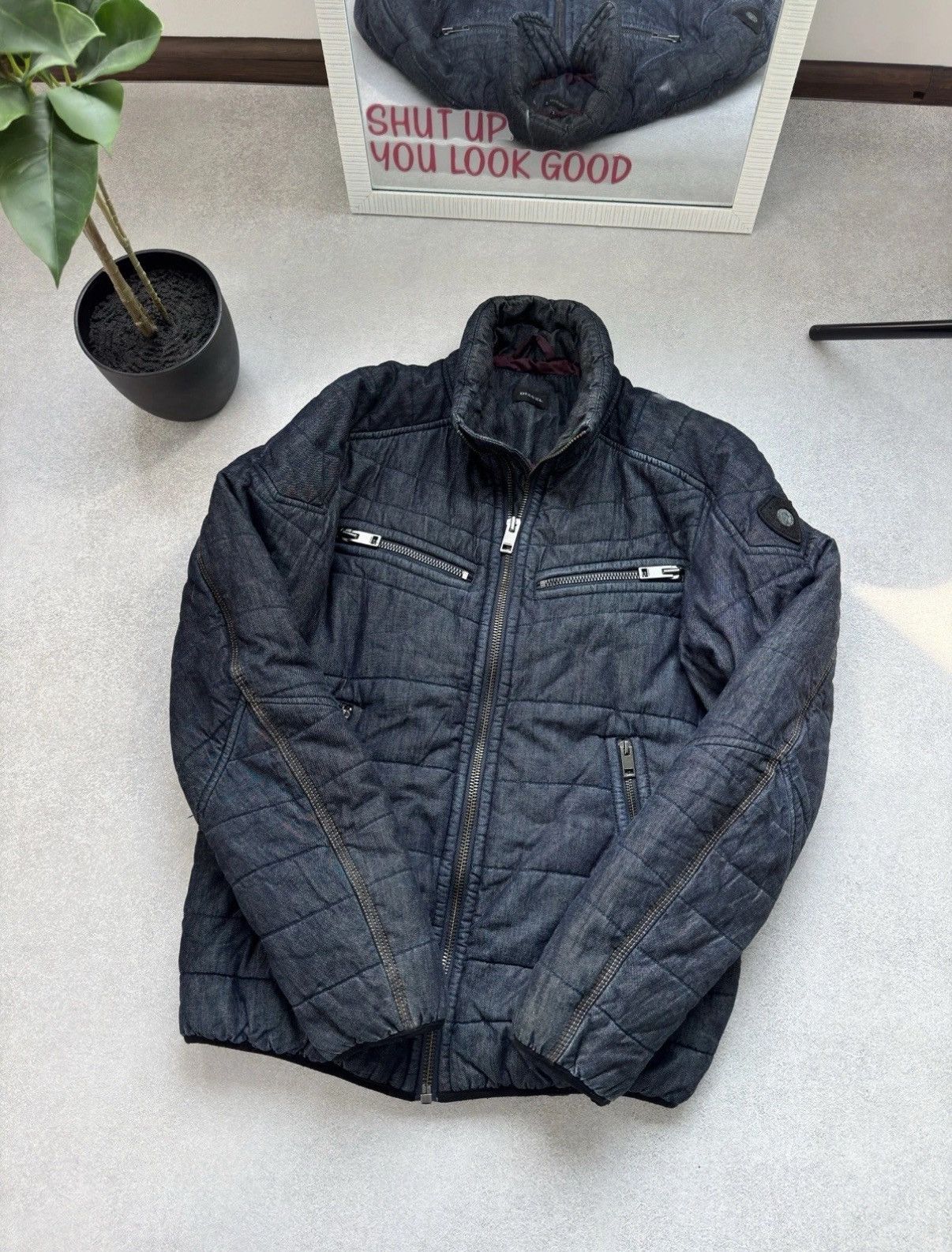 Diesel Vintage Diesel 3M Thinsulate insulation Denim Jacket Men Size US M / EU 48-50 / 2 - 4 Thumbnail