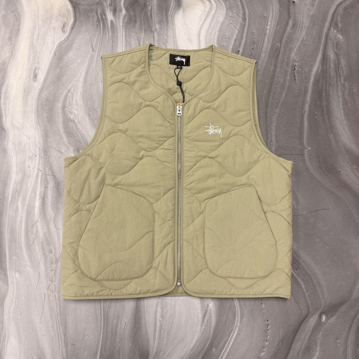 Stussy Stussy Recycled Liner Vest - Coyote Size US M / EU 48-50 / 2 - 1 Thumbnail