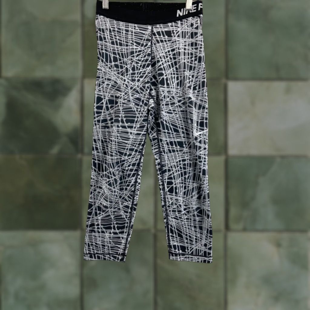 Nike Nike Leggings Womens Small Pro Dri-Fit Compression Leggings Athletic Pants Size 28" / US 6 / IT 42 - 1 Thumbnail