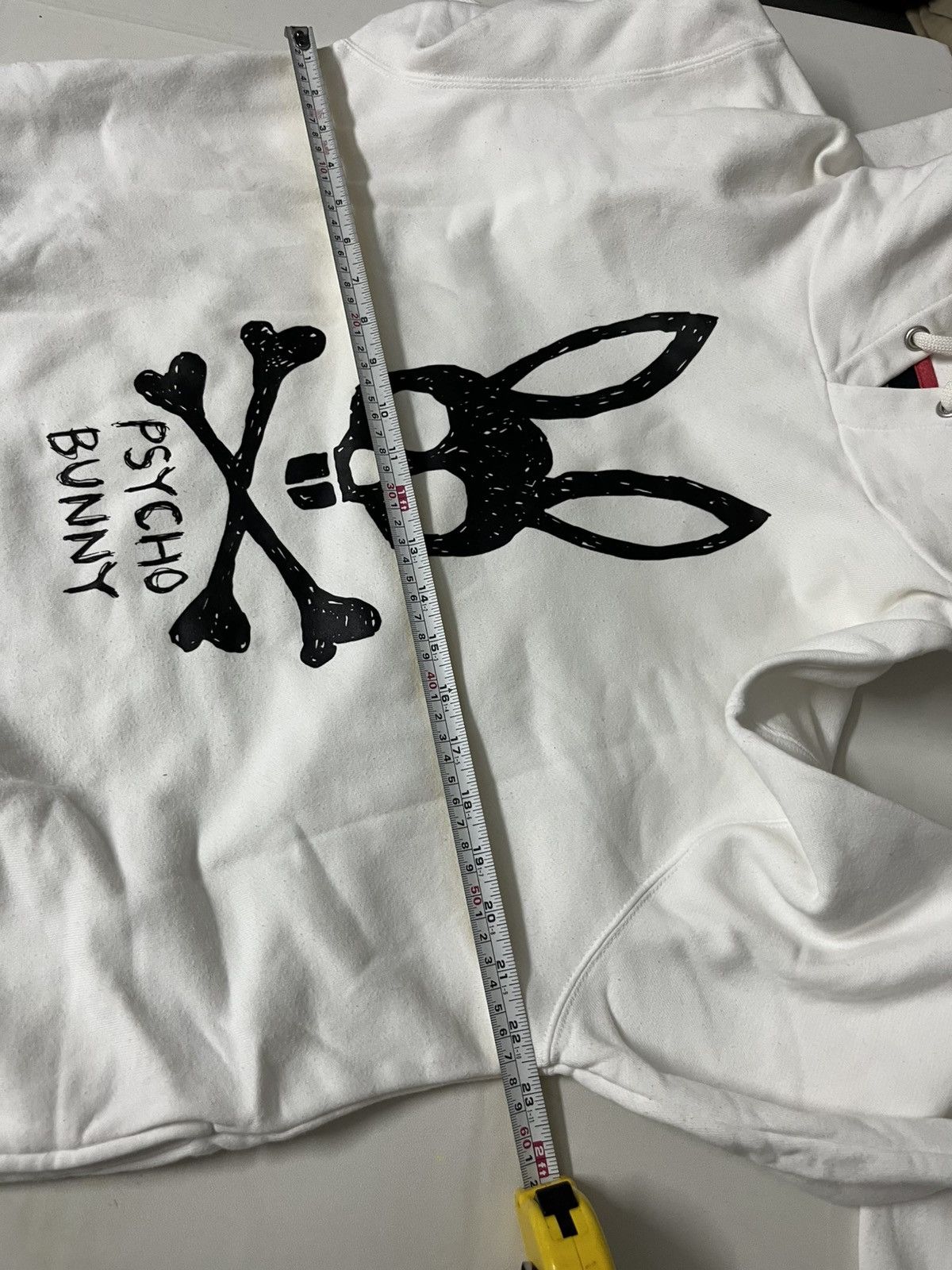 If Six Was Nine 💥Psycho Bunny by Robert Godley Skull Hoodie Size US L / EU 52-54 / 3 - 8 Thumbnail