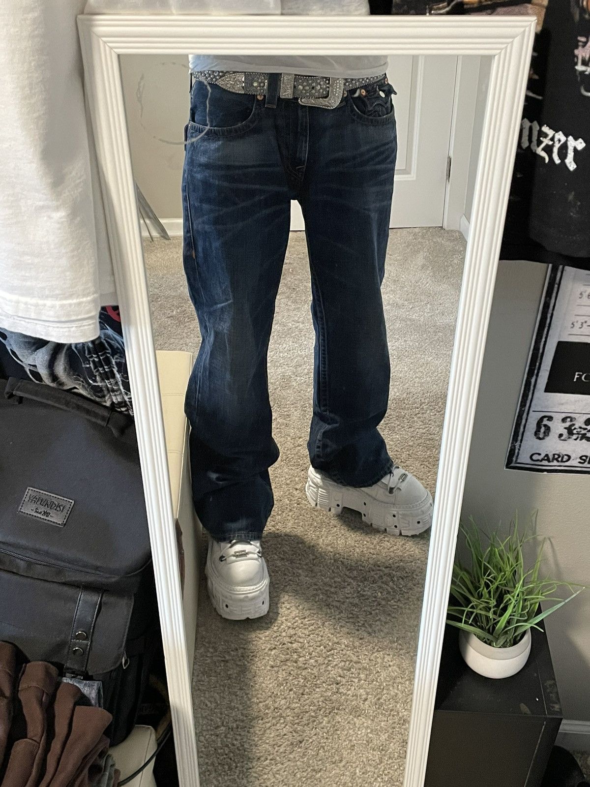 True Religion Super Flared Rare Vintage True Religions | Grailed