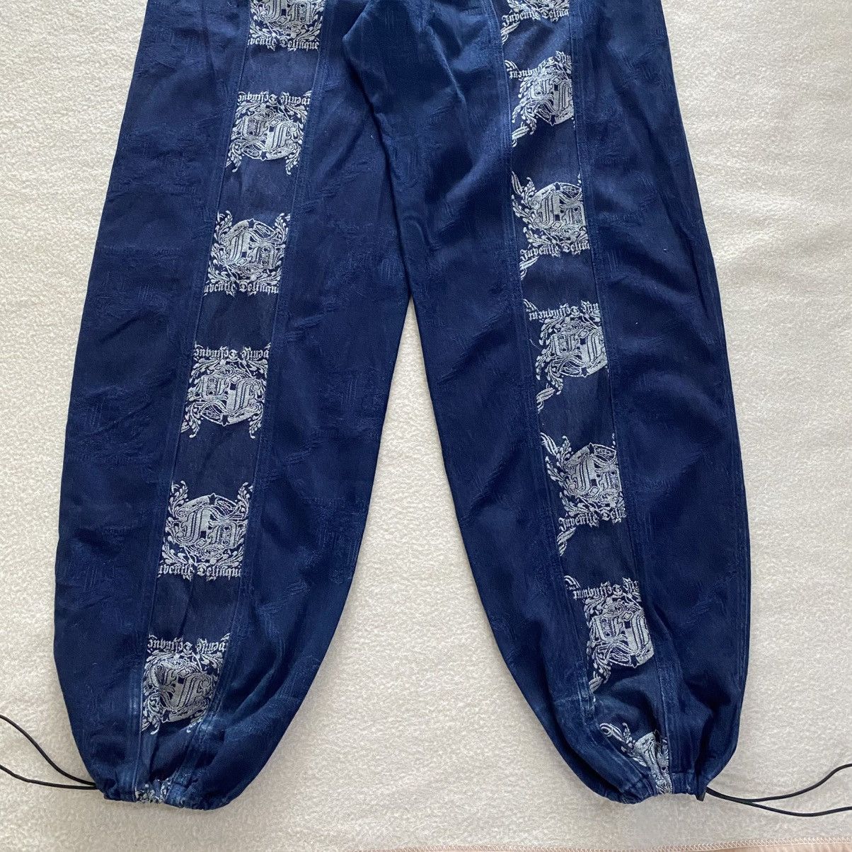 If Six Was Nine × Japanese Brand × Vintage Vintage Juvenile Delinquent Baggy Wide Denim Pants w39 Size US 39 - 3 Thumbnail