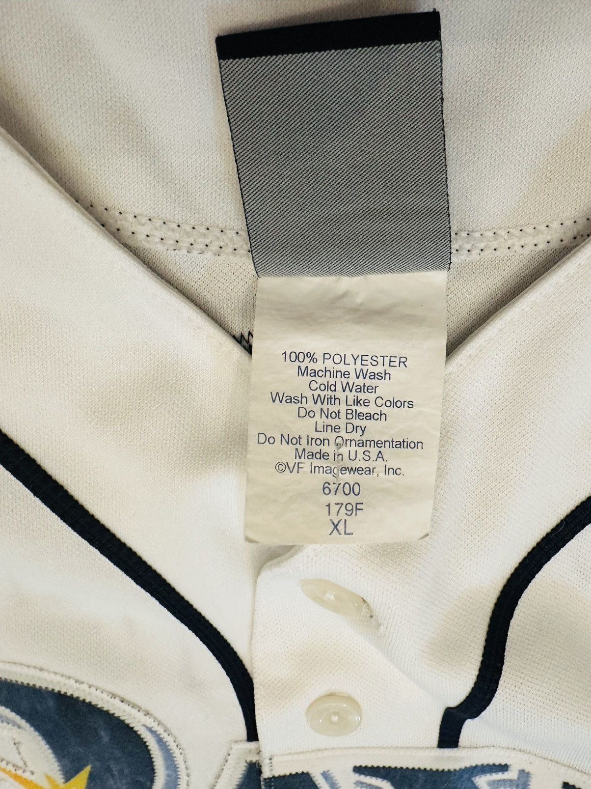 Majestic 2008 World Series Majestic Carlos Pena 23 Tampa Bay Rays-XL Size US XL / EU 56 / 4 - 6 Thumbnail