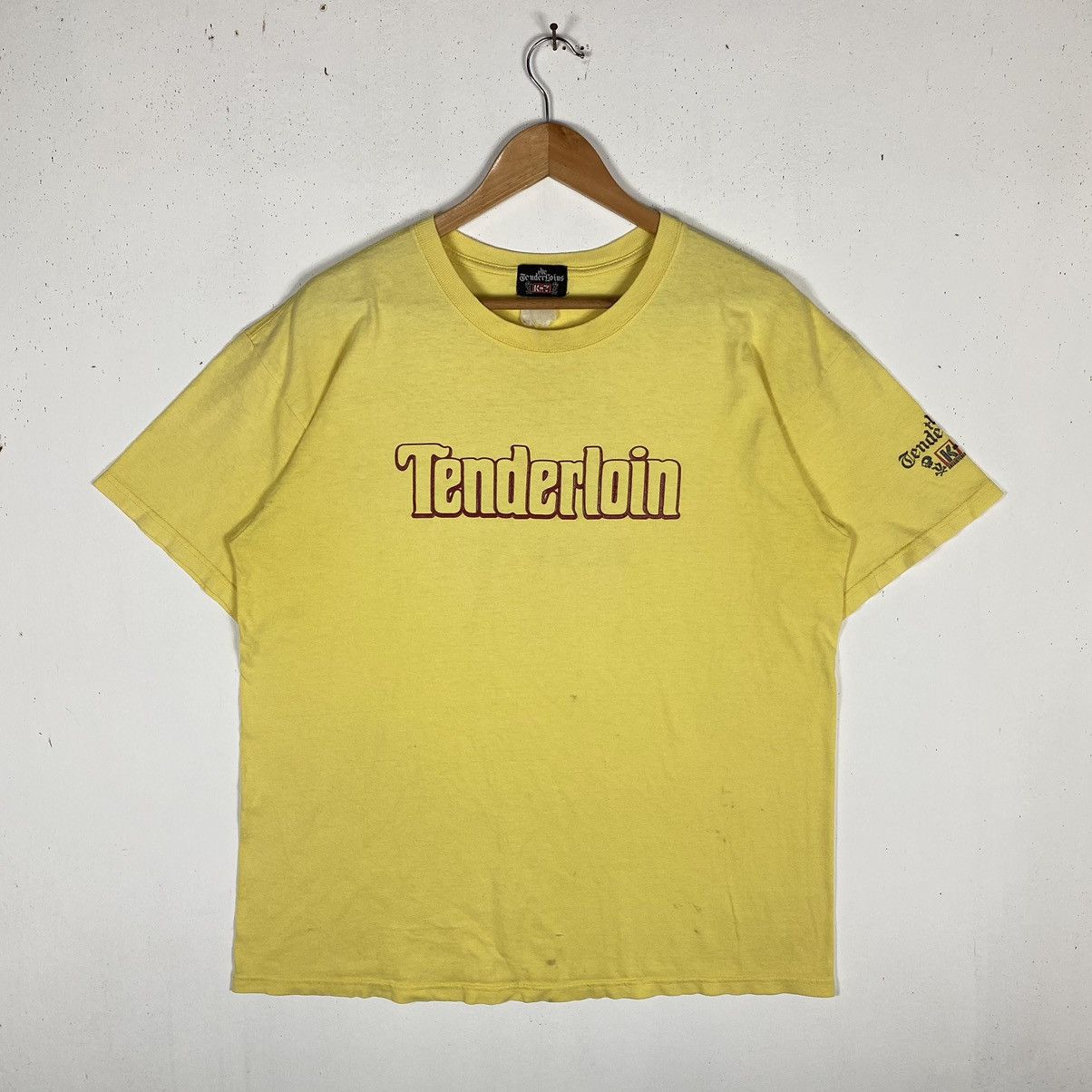 Tenderloin × Vintage Vintage THE TENDERLOINS Logo Graphic Tee Size US L / EU 52-54 / 3 - 2 Thumbnail