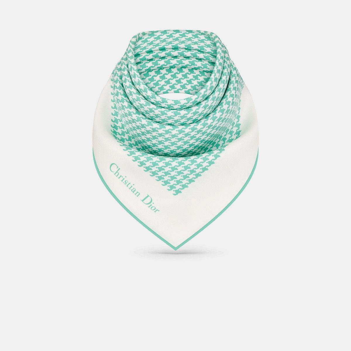 Dior o1bcso1str0226 Size:OS/30 Montaigne 70 Square Scarf in White Size ONE SIZE - 3 Thumbnail