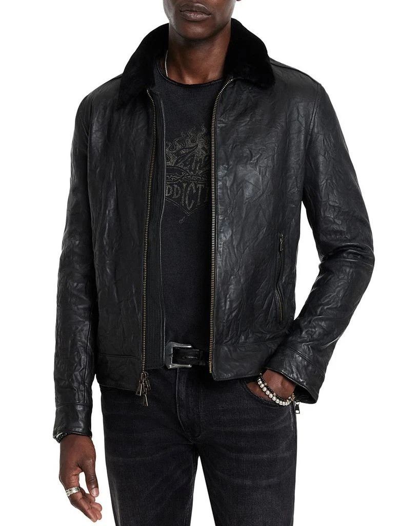 John Varvatos Sant Leather Jacket EU 48 USA 38 Size US M / EU 48-50 / 2 - 1 Thumbnail