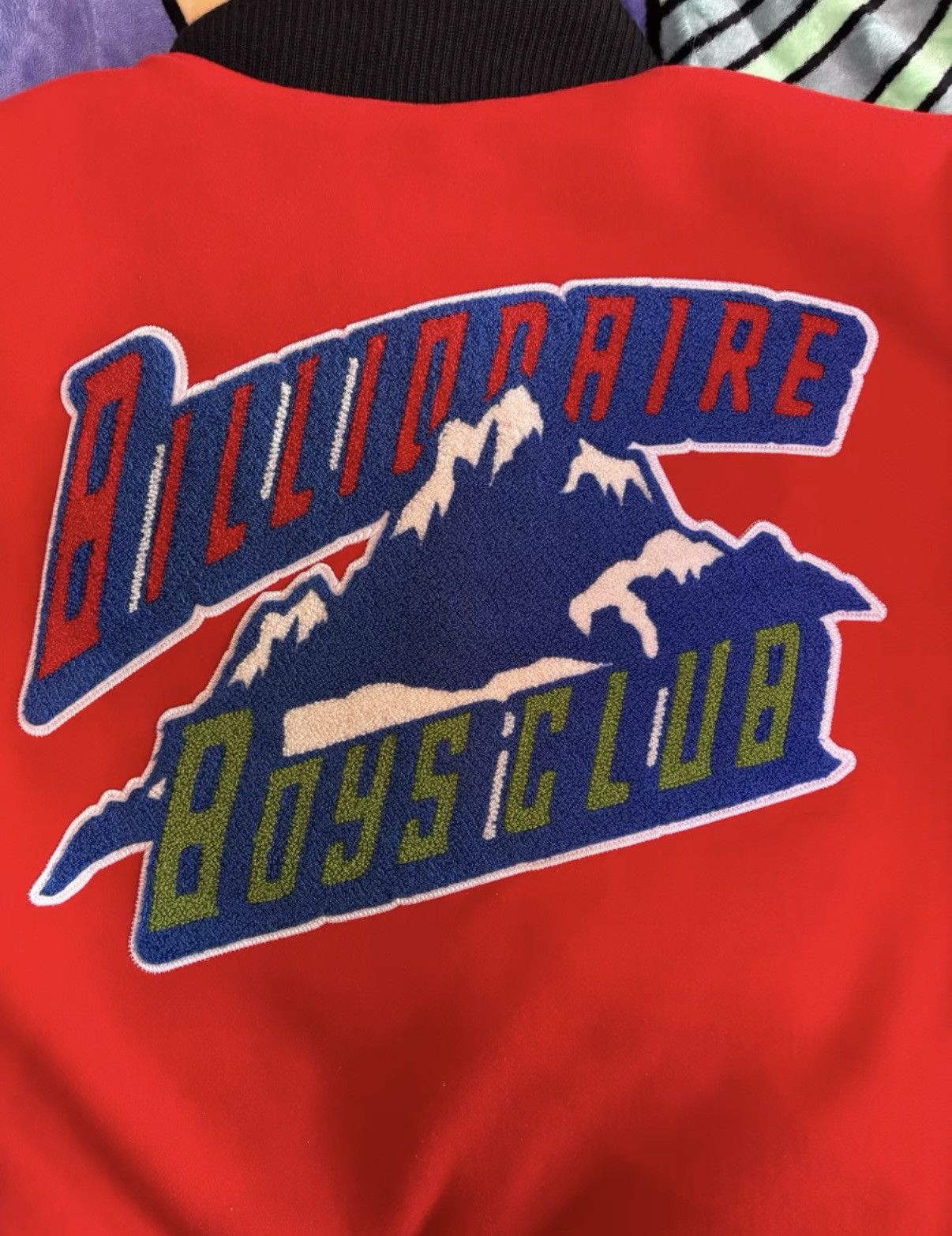 Billionaire Boys Club Billionaire Boys Club Embroidered Baseball Jacket Size US XXL / EU 58 / 5 - 4 Thumbnail