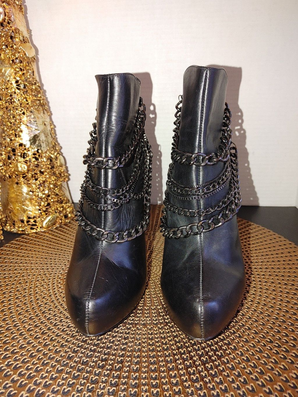 Michael Stars Michael Shannon Sienna Leather Booties Size 10M Size US 10 / IT 40 - 3 Thumbnail
