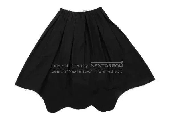 Comme des Garcons Comme Des Garcons size S Black Retro Design Skirt Size 23" - 3 Thumbnail