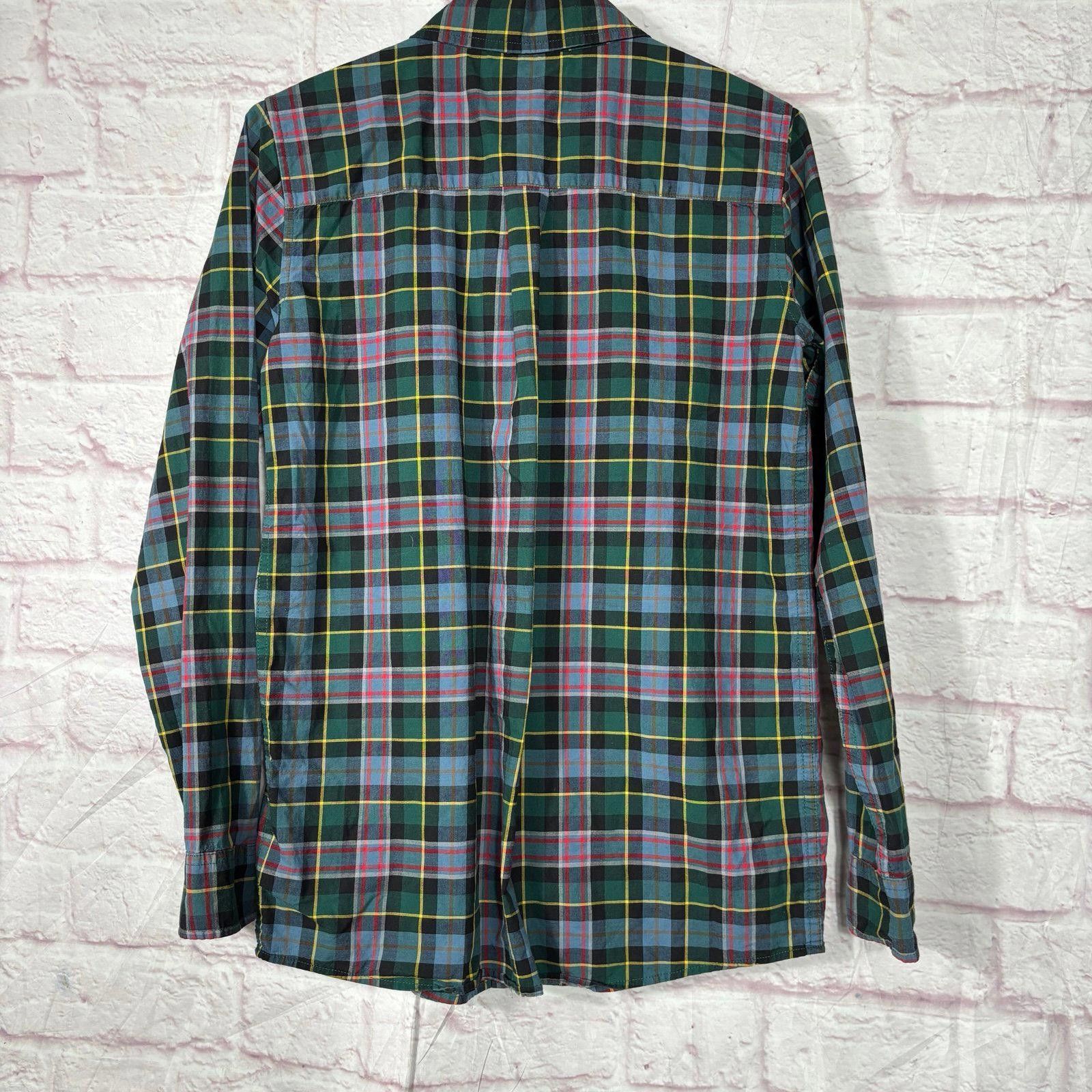 Lands' End Lands' End Flagship Plaid Boys Large (14/16) Shirt Size US XL / EU 56 / 4 - 7 Thumbnail