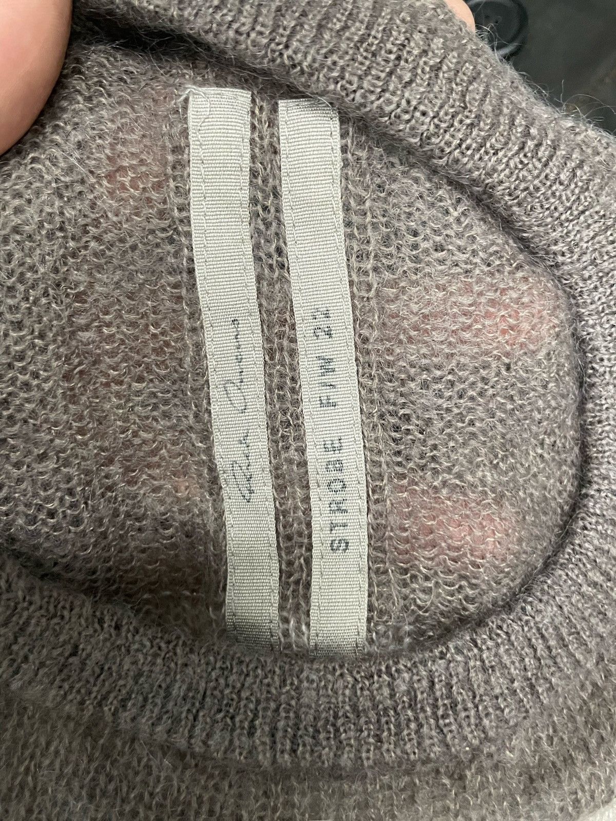Rick Owens Rick Owens 22FW Oversized Wool Pattern Knit Size US M / EU 48-50 / 2 - 6 Thumbnail