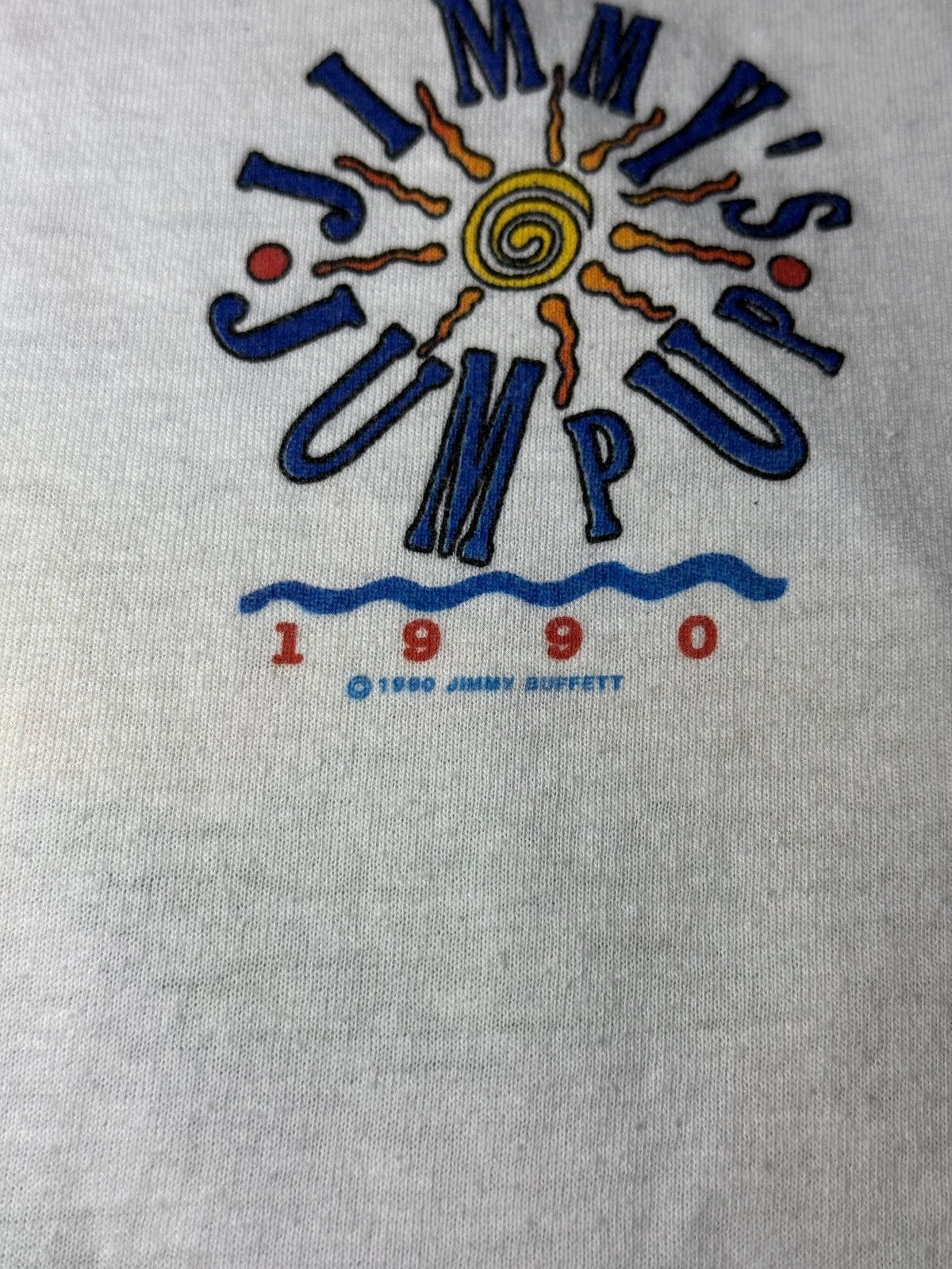 Band Tees × Vintage Vintage 90s Jimmy Buffet Jimmy’s Jump Up Tour S/M Tank Top Size US S / EU 44-46 / 1 - 5 Thumbnail