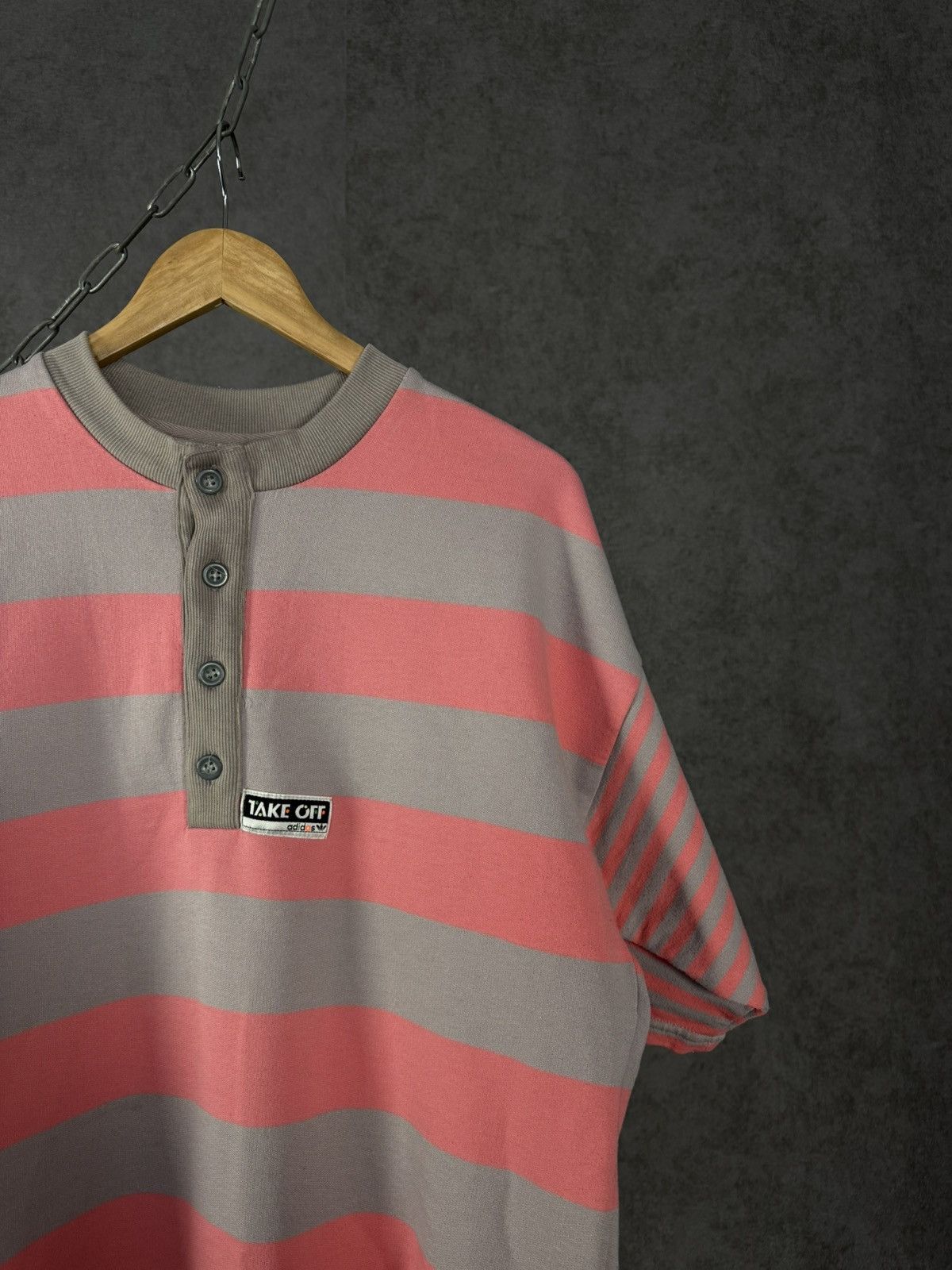 Adidas Adidas Take Off striped tee Size US L / EU 52-54 / 3 - 2 Thumbnail