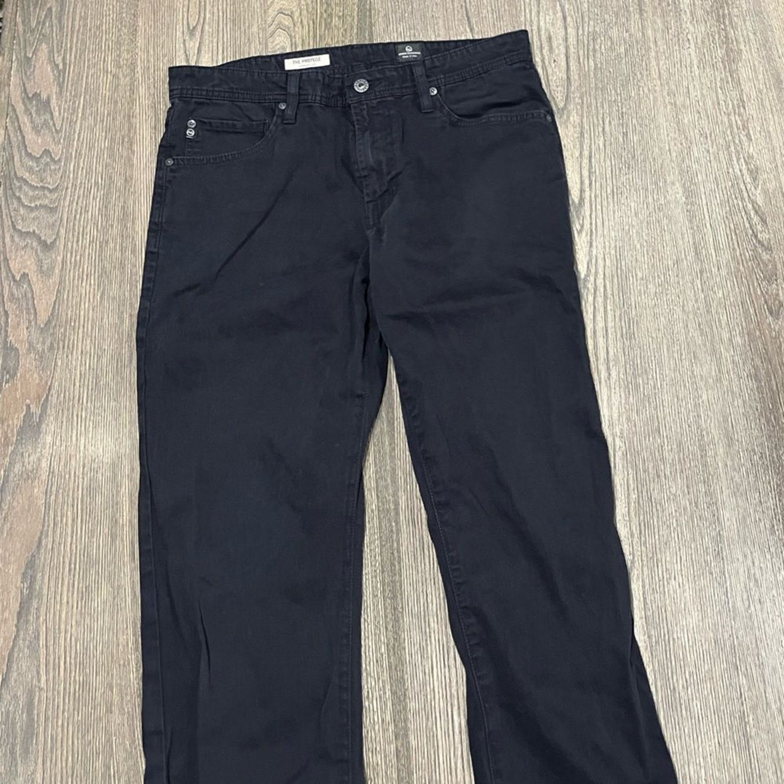 AG Adriano Goldschmied Ag Adriano Goldschmied The Protege Straight Leg Jeans Size US 33 - 4 Thumbnail