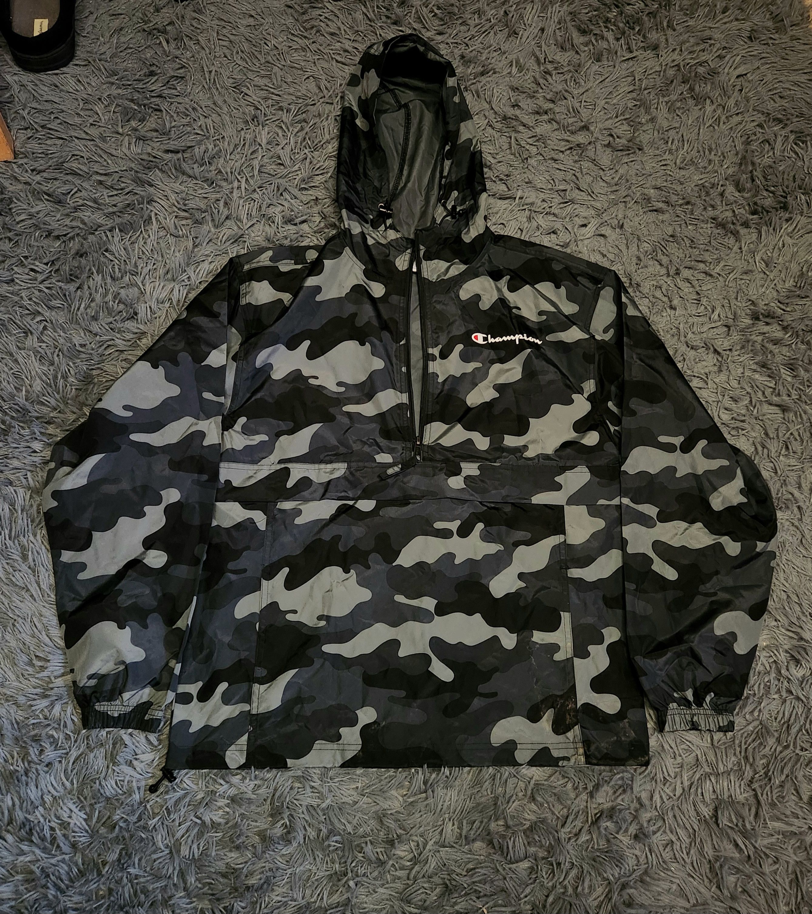 Champion Camo raincoat Size US S / EU 44-46 / 1 - 1 Thumbnail