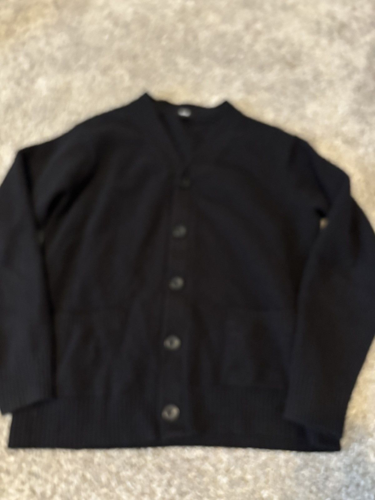 Uniqlo Black cardigan Size US M / EU 48-50 / 2 - 1 Thumbnail