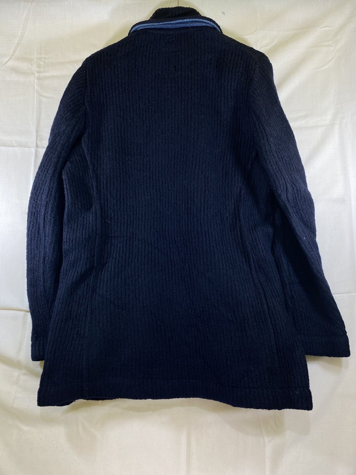 Blue Blue Japan indigo pure blue deck coat knit Size US M / EU 48-50 / 2 - 2 Thumbnail